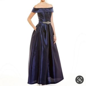 Navy gown